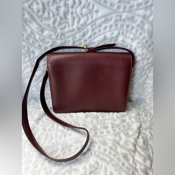 Cartier Must De Cartier Envelope Bordeaux Shoulder Bag - Picture 7 of 12
